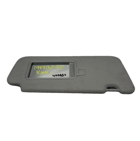 2018 TO 2021 HYUNDAI KONA SUN VISOR PASSANGER SIDE ASSEMBLY OEM 85220J9100TTX
