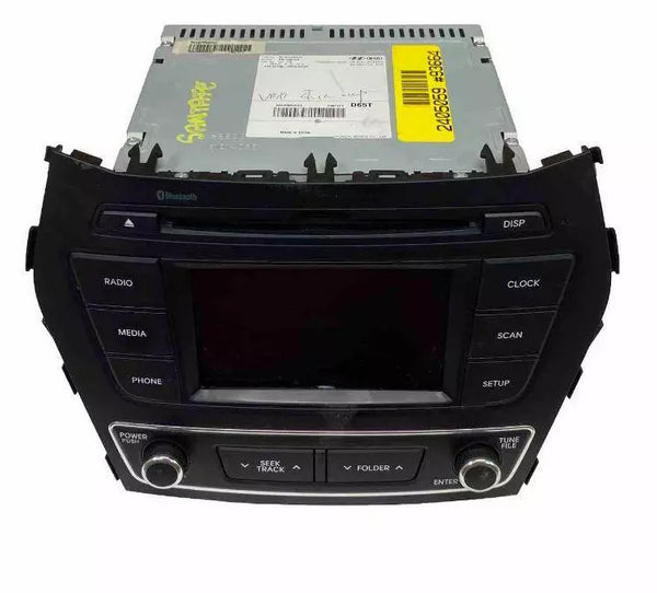 Hyundai Santa Fe radio am fm 17 18 display receiver us market 5.0" 961804Z6504X