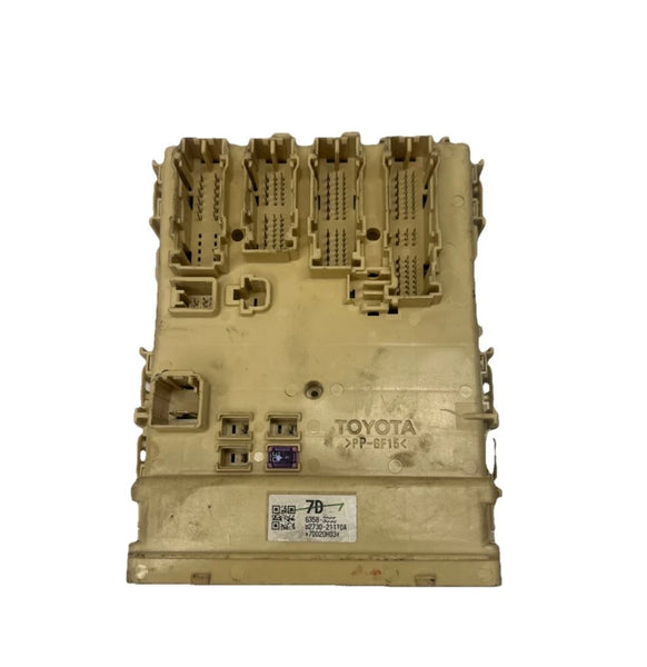 2015 TOYOTA COROLLA JUNCTION BOX FUSE RELAY BLOCK BOX ASSY OEM CABIN 63582642