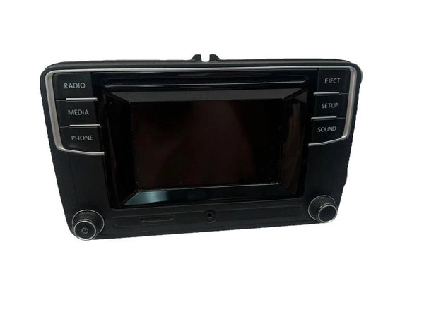 2018 VOLKSWAGEN PASSAT RADIO AM FM DISPLAY & RECEIVER 5.0" ASSY OEM 561035150B