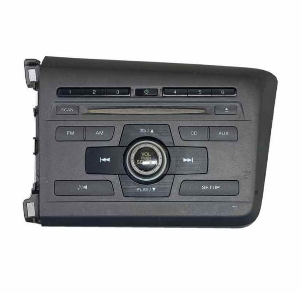Honda Civic radio am fm 2012 radio receiver coupe lx assy OEM 39100TS8A31