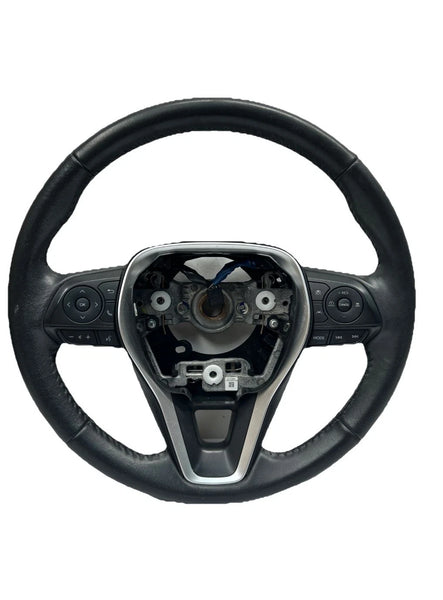 2022 TO 2024 TOYOTA COROLLA CROSS STEERING WHEEL BLACK LEATHER ASSY OEM 451000Z120C0