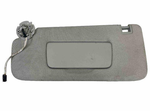 Chevrolet Traverse sun visor 2018 to 2022 left side gray OEM assy 84549242