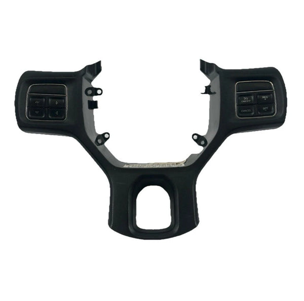 2013 DODGE RAM 1500 PICKUP STEERING WHEEL SWITCH COVER TRIM BEZEL OEM 1XC21DX9AD
