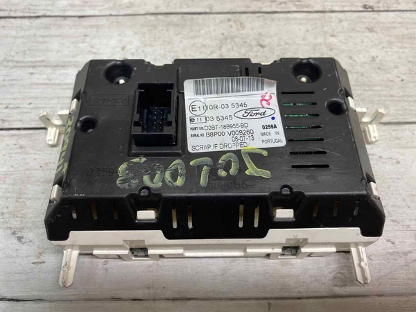 Ford Fiesta radio am fm 14 17 radio display screen 3.5" assy OEM D2BT18B955BD