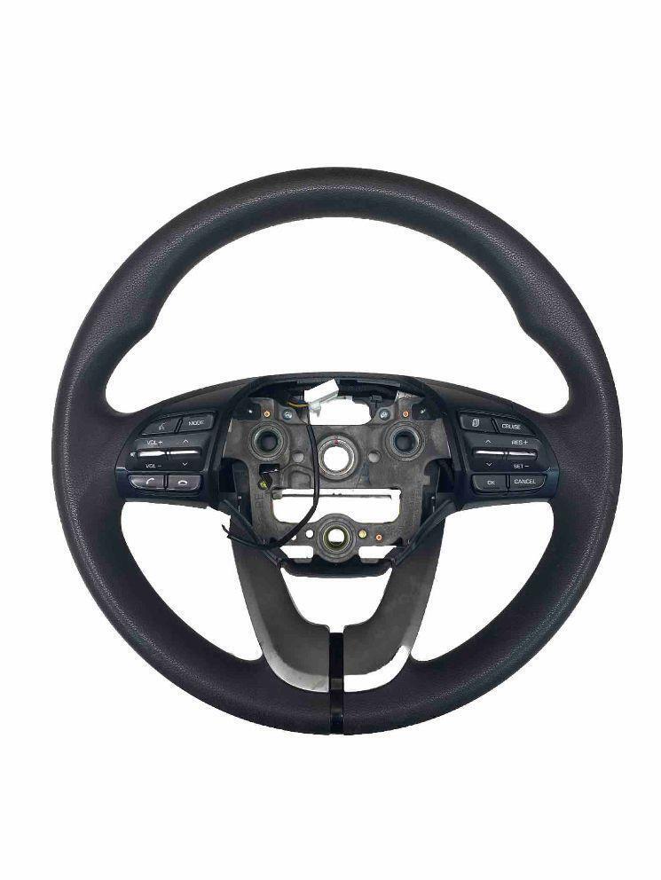 Volante Hyundai Elantra 2019 2020 sem couro preto construído nos eua 56110F3030SSH