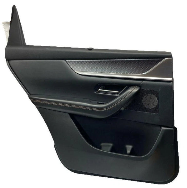 2024 MAZDA CX-90 DOOR PANEL TRIM REAR LEFT SIDE BLACK LEATHER SUNSHADE KDNP68550C