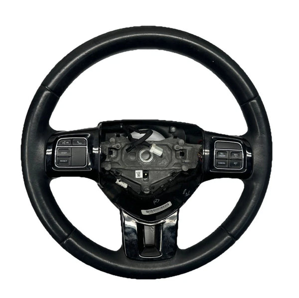 2017 2018 NISSAN ROGUE SPORT STEERING WHEEL BLACK ASSEMBLY OEM 484306MA4A