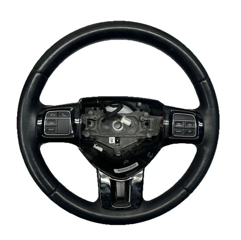 2017 2018 NISSAN ROGUE SPORT STEERING WHEEL BLACK ASSEMBLY OEM 484306MA4A