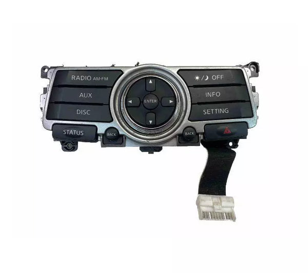 Infiniti Q40 Rádio am fm 2014 2017 painel de controle de navegação OEM assy 28395JK61D