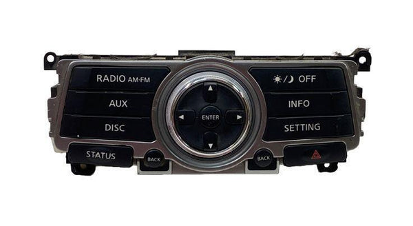 Infiniti G37 radio am fm 2010 2013 radio instrument control panel OEM 28395JK60D