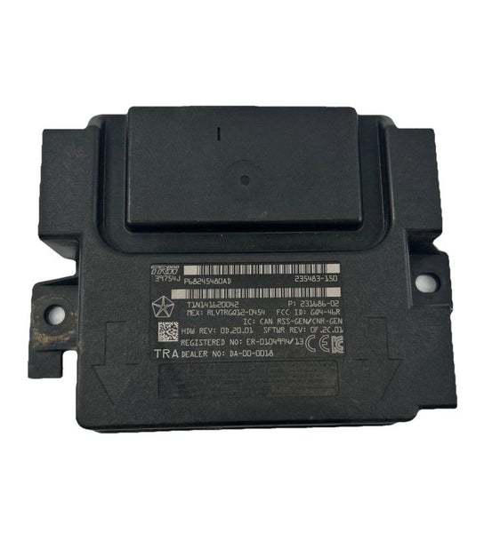 2016 DODGE RAM 1500 PICKUP HUB RECEIVER CONTROL MODULE ASSY OEM 68245480AD