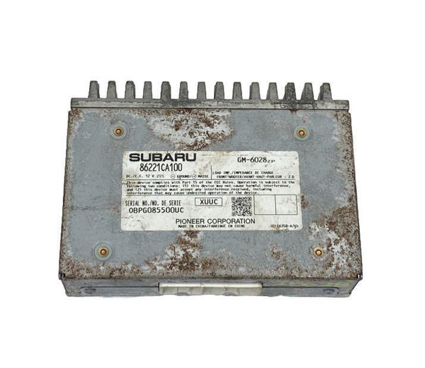 Subaru BRZ radio am fm 2015 amplifier 86221CA100 rust the case no flood damage