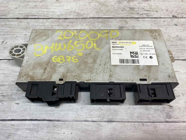 12 19 BMW 650I THEFT LOCKING COMFORT ACCESS CONTROL MODULE UNIT OEM 61359299333