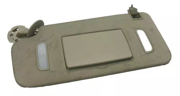 17 18 19 20 21 22 CHEVY COLORADO SUN VISOR LEFT SIDE ILLUMINATED ASSY OEM GRAY 23393314
