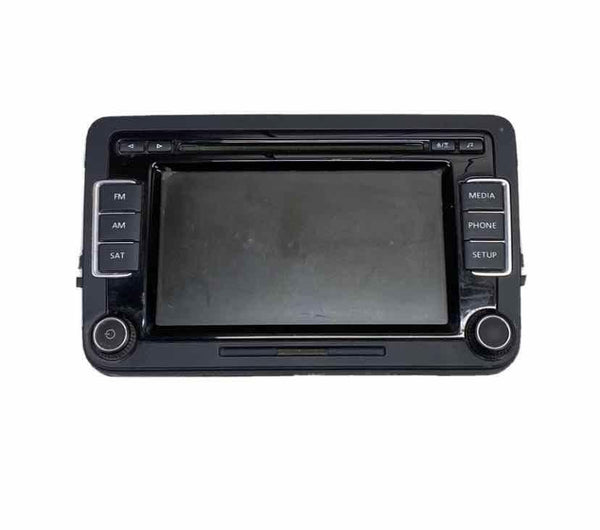 15 17 VOLKSWAGEN JETTA NO GLI DISPLAY SCREEN & RECEIVER ASSY OEM 1K0035188H