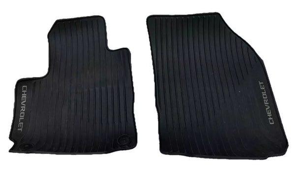 2019 CHEVY EQUINOX FLOOR MATS TWO FRONT WEATHER PLASTIC MATS OEM 84215239 84215240