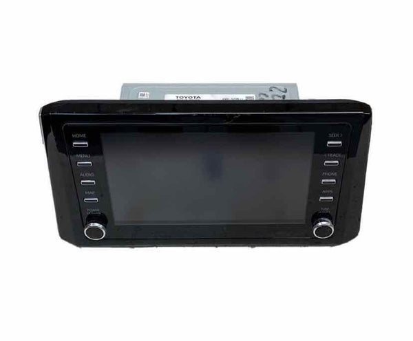 Toyota Corolla rádio AM FM 2020 sedan tela de exibição e receptor OEM 8614002A50