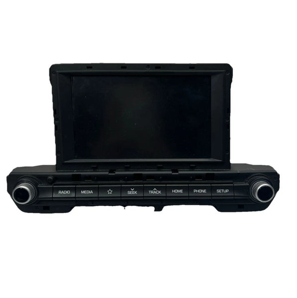 2020 HYUNDAI ELANTRA RADIO AM FM DISPLAY & RECEIVER OEM SED 7.0" 96160F2UA0SSH