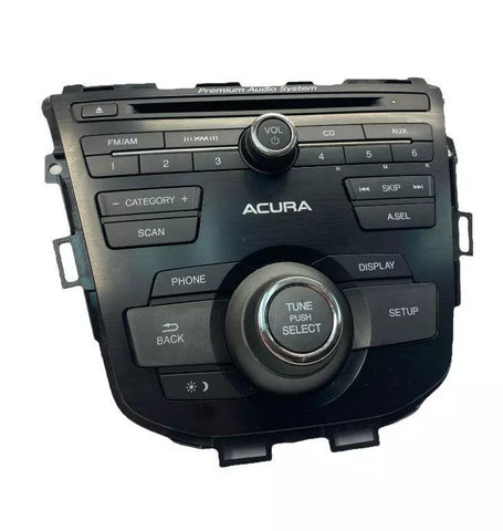 2013 TO 2018 ACURA RDX RADIO AM FM RECEIVER & CONTROLLER US MARKET ASSY OEM 39170TX4A0120