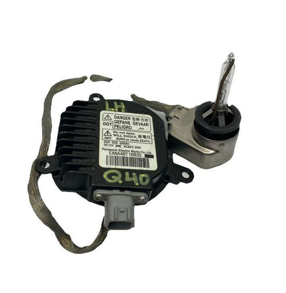 2015 INFINITI Q40 HEADLIGHT BALLAST LEFT SIDE HEADLAMP BALLAST OEM EANB00E