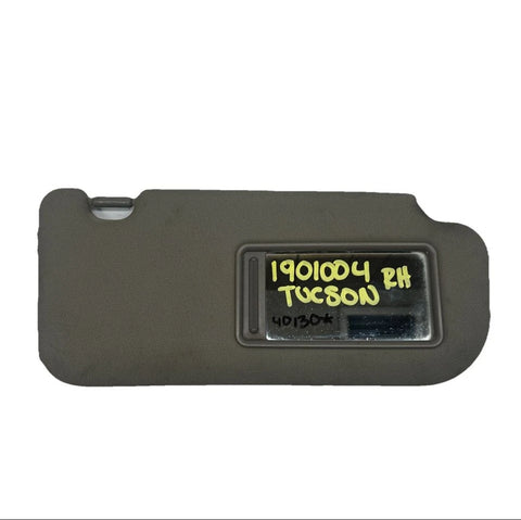 2010 TO 2015 HYUNDAI TUCSON SUN VISOR PASSANGER SIDE ASSEMBLY OEM 852202S080MCH