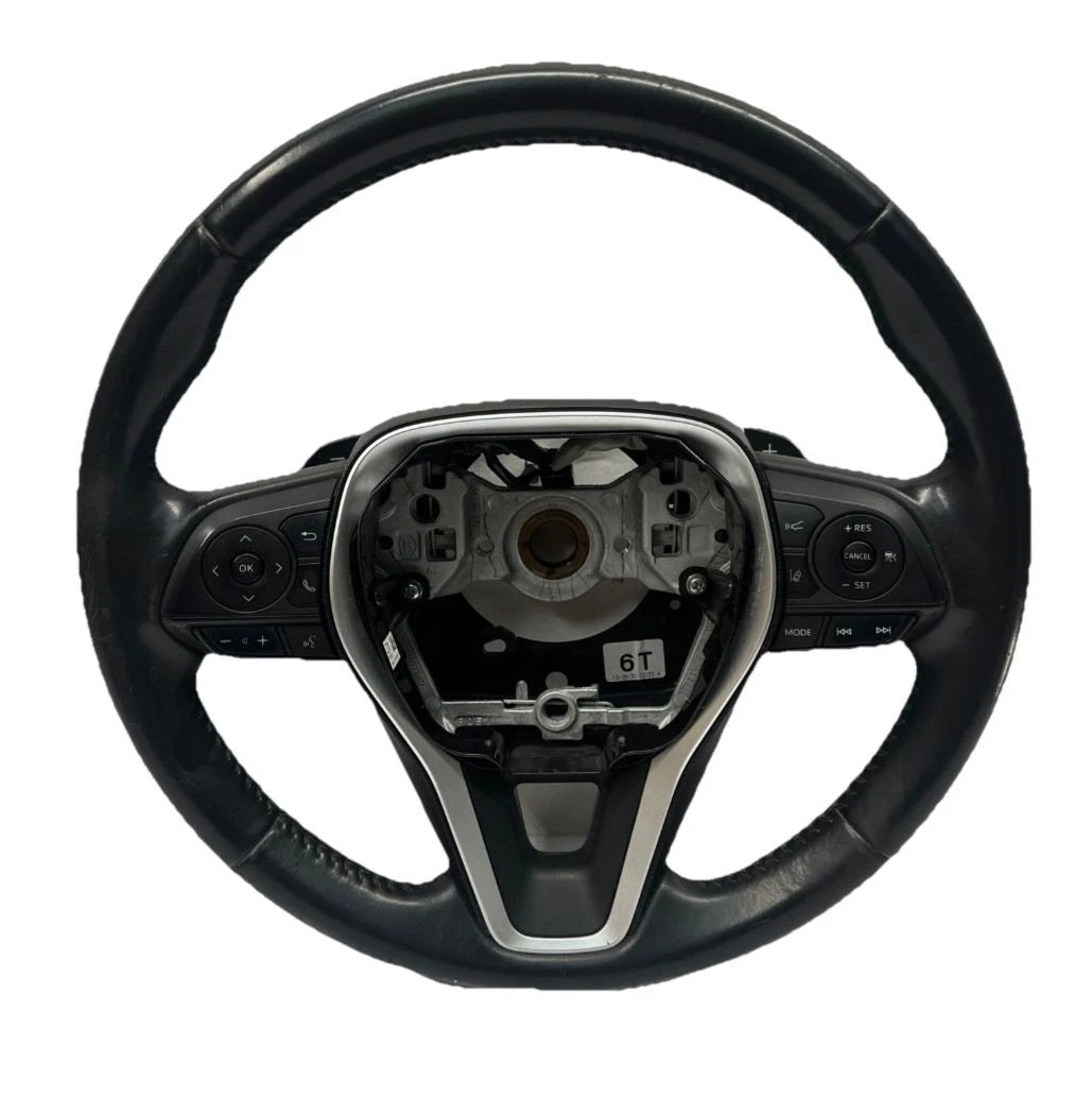 2019 TO 2024 TOYOTA COROLLA STEERING WHEEL JAPAN BUILT LEATHER BLACK OEM 451000Z130C0
