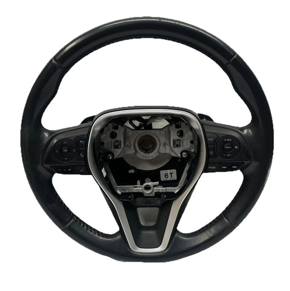2019 TO 2024 TOYOTA COROLLA STEERING WHEEL JAPAN BUILT LEATHER BLACK OEM 451000Z130C0