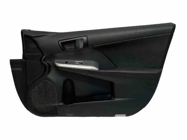 2012 TO 2014 TOYOTA CAMRY FRONT RIGHT SIDE DOOR TRIM PANEL BLACK ASSY OEM 6761006B5025