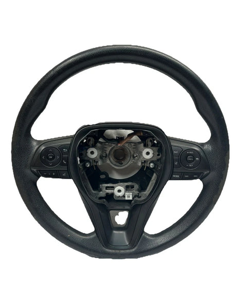 2020 TO 2025 TOYOTA COROLLA STEERING WHEEL BLACK LEATHER JAPAN BUILT OEM 4510012G80C0