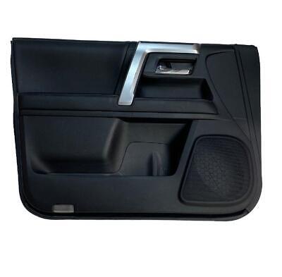20 TOYOTA 4RUNNER LIMITED PANEL DE MOLDURA DE PUERTA DELANTERA IZQUIERDA CUERO NEGRO 6762035D41C0