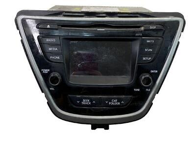 14 16 HYUNDAI ELANTRA SEDAN US MARKET RADIO RECEIVER OEM 961803X165GU