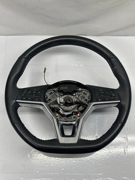 2020 TO 2023 NISSAN SENTRA STEERING WHEEL LEATHER BLACK OEM 484306LW4C SV MODEL