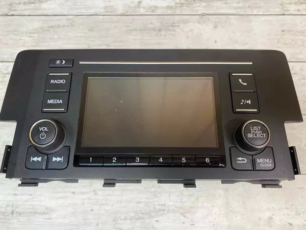 Honda Civic radio am fm 2018 receiver OEM sedan lx us market 39100TBAA21