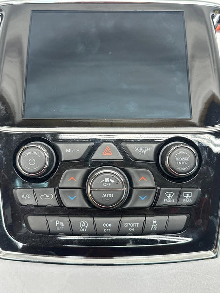 2019 TO 2022 JEEP GRAND CHEROKEE CLIMATE CONTROL HVAC PANEL OEM WK BODY 68388550AB