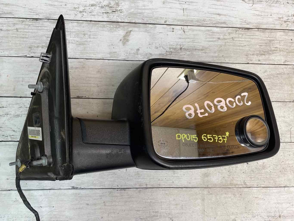 Dodge Ram door mirror 2013 2022 right side black textured 6X9" OEM 68147862AQ