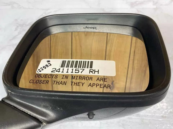 15 16 17 18 19 20 21 22 JEEP RENEGADE DOOR MIRROR RIGHT SIDE HEATED MOULDED BLACK OEM 5VY88LXHAA