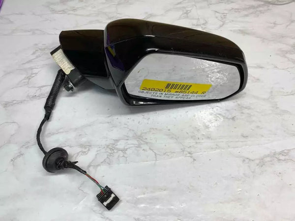 20 21 22 23 CHEVY CAMARO DOOR MIRROR RIGHT SIDE W/O HEATED BLACK CODE 1LT OEM 84788172