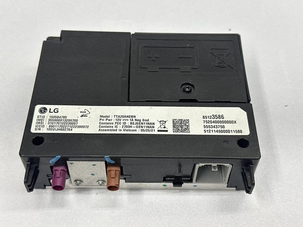 2018 TO 2021 CHEVROLET TRAVERSE TELEMATICS CONTROL COMMUNICATION MODULE OEM 85123586