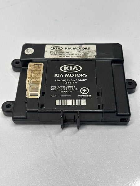 2014 KIA FORTE REMOTE ENGINE START CONTROL HARDWARE MODULE ASSY OEM A7056ADUS4