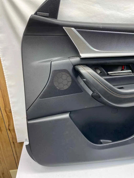 2024 MAZDA CX-90 DOOR PANEL TRIM FRONT RIGHT SIDE BLACK LEATHER OEM KSR568420K