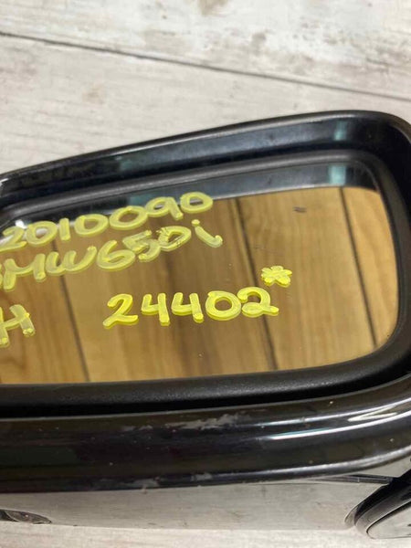 DOOR MIRROR BMW 650I 12 15 LEFT NO COVER HAS SOME BURNT PARTS OEM 51167283469