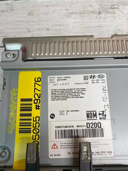 Hyundai Sonata radio am fm 20 to 23 receiver OEM assy us built 96160L0200NVC