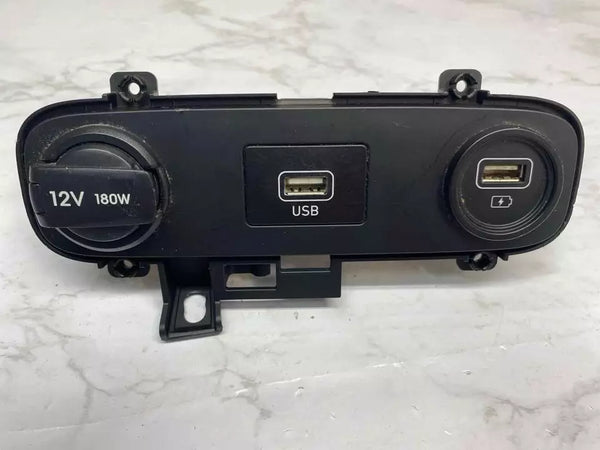 2022 HYUNDAI SONATA CENTER CONSOLE USB PORT CHARGER POWER 12V OUTLET 84605L1CD0NVC