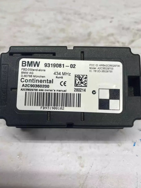 2014 2016 BMW 328 RADIO AM FM REMOTE CONTROL MODULE RECEIVER ASSY OEM 931908102