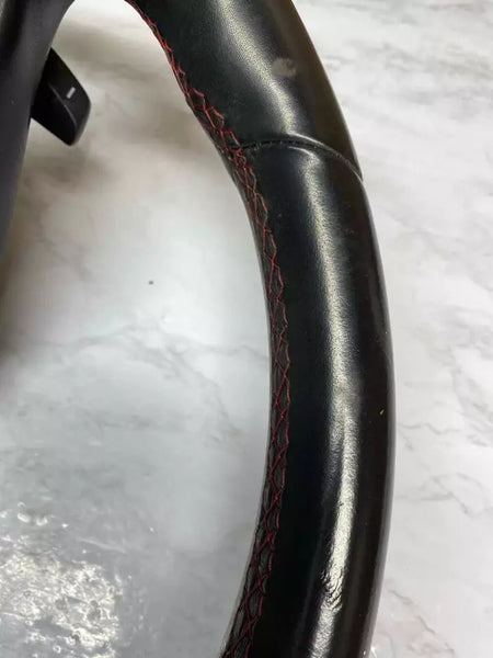 19 20 21 22 VOLANTE ACURA ILX NEGRO CON COSTURAS ROJAS DE CUERO ASPEC OEM 78501TX6A81ZE