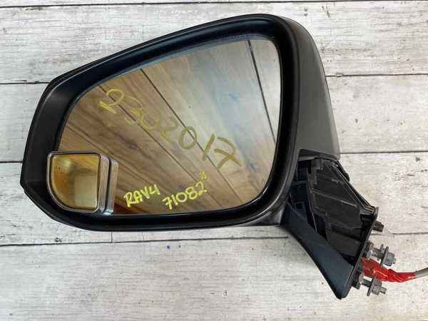 Toyota Rav4 door mirror 19 22 left driver side moulded black OEM 8794042E00 Missing cover