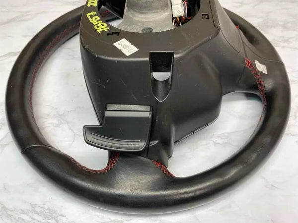19 20 21 22 VOLANTE ACURA ILX NEGRO CON COSTURAS ROJAS DE CUERO ASPEC OEM 78501TX6A81ZE