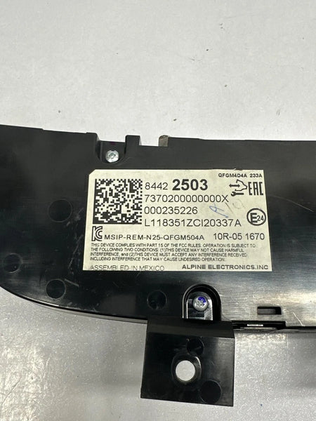 2019 TO 2024 CHEVROLET EQUINOX CLIMATE CONTROL HVAC AC PANEL ASSEMBLY OEM 84422503