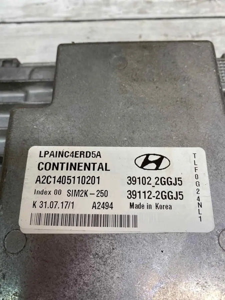 Hyundai Sonata engine control unit 2.4L ecm ecu canada ULEV emissions 391122GGJ5